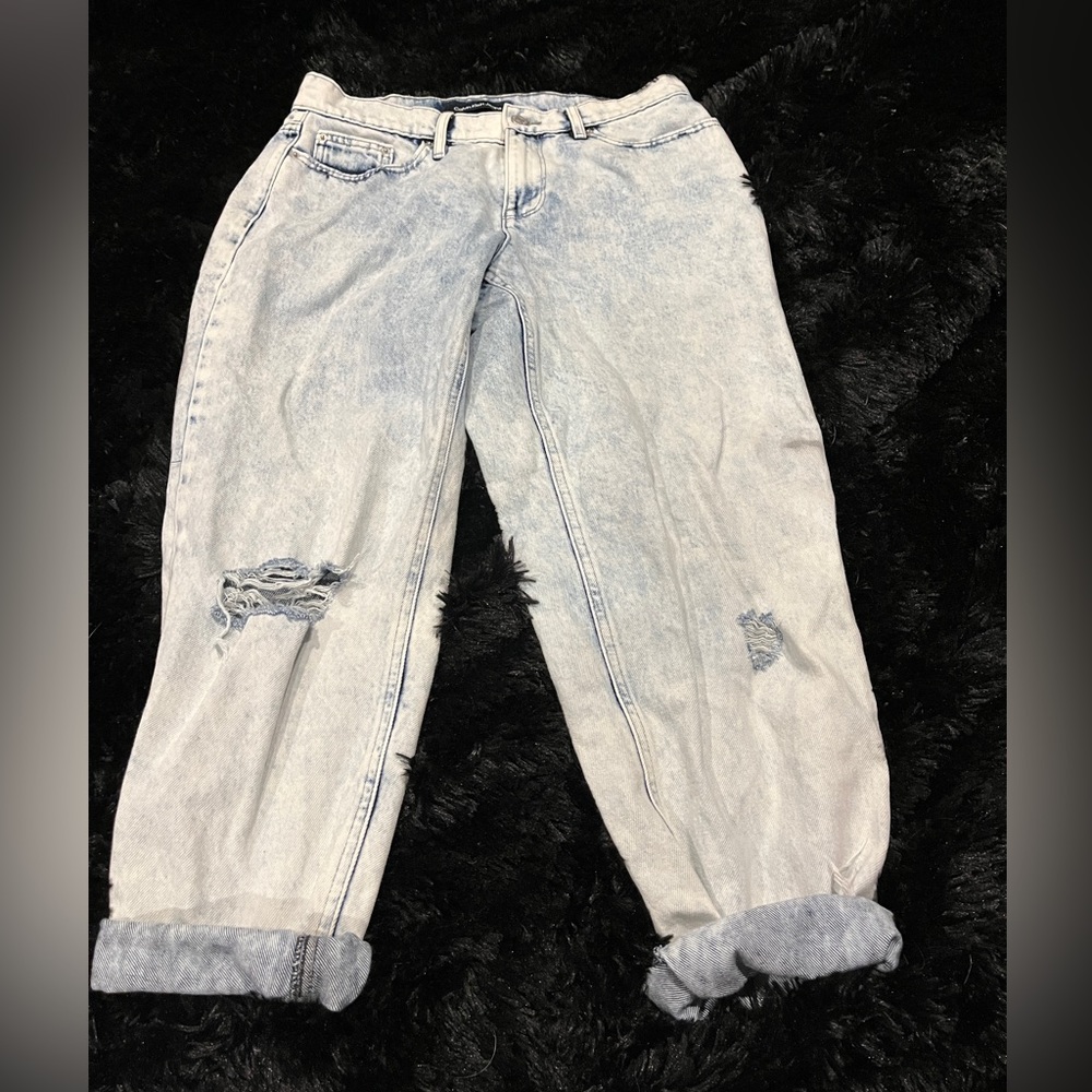 Calvin Klein acid washed jeans